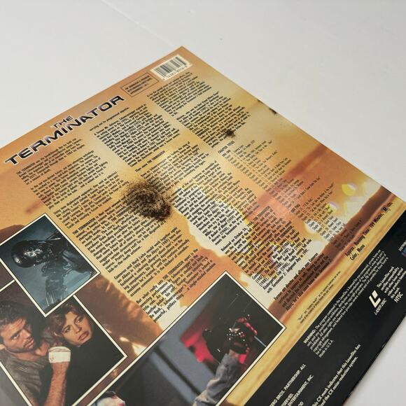 The Terminator LaserDisc Widescreen Terminator 2 Judgement Day Bundle - Picture 8 of 10